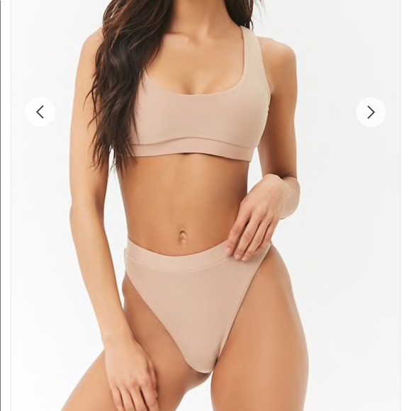 Forever 21 Other - Tan color two piece Swimwear